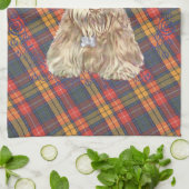 Buchanan Tartan Scottie Küchentuch (Gefaltet)