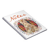 Buchanan Tartan Scottie Notizblock (Rechte Seite)