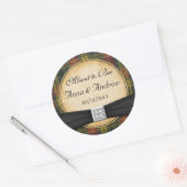 Buchanan Tartan Scottish Celtic Wedding Sticker (Umschlag)