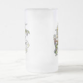 Buchanan Tartan Unicorn Mattglas Bierglas (Mittel)