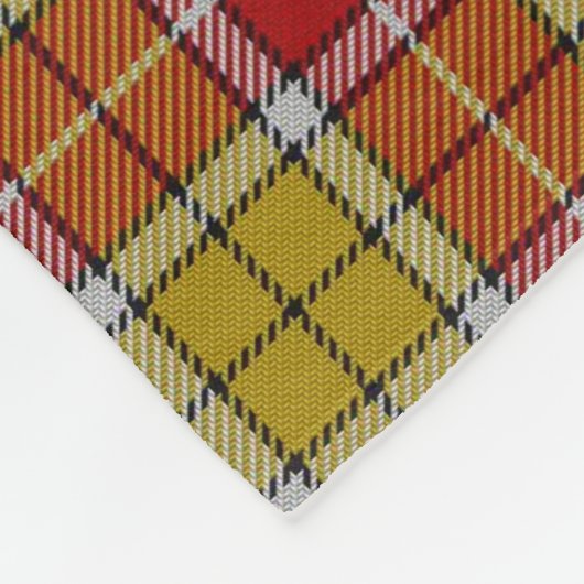 Buchanan - Wappen Tuscarora Fleecedecke (Ecke)