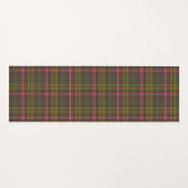 Buchanan Weathered Original Scottish Tartan Yogamatte (Vorderseite (Horizontal))