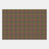 Buchanan Weathered Scottish Tartan Geschenkpapier Set (Vorderseite)
