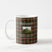 Buchanans alter Buchanan-Schloss-Kaffee Co. Kaffeetasse (Links)