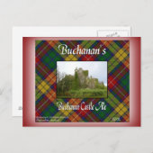 Buchanan's Buchanan Castle Ale Postkarte (Vorne/Hinten)