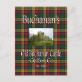 Buchanan's Old Buchanan Castle Coffee Co. Postkart Postkarte (Vorderseite)
