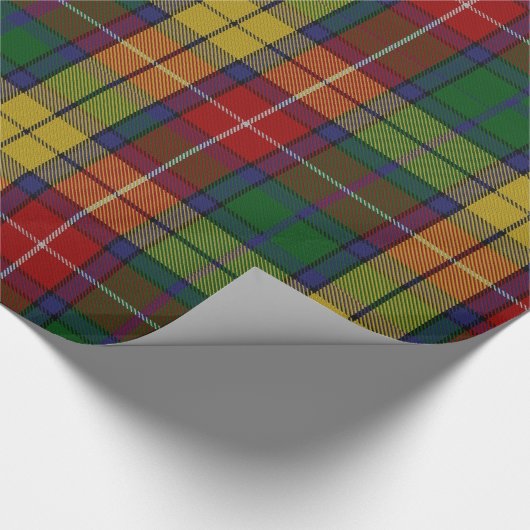 Buchanantartan-Packpapier Geschenkpapier (Ecke)