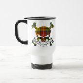 Buchanantartan-Schädel-Tasse Reisebecher (Links)