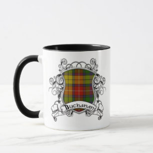 Buchanantartan-Schild Tasse