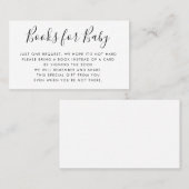 Buchanforderung | Einladung zur Babydusche (Vorne/Hinten)