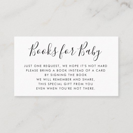 Buchanforderung | Einladung zur Babydusche (Vorderseite)