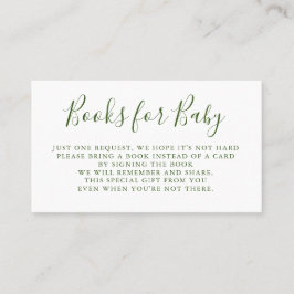 Buchanforderung | Einladung zur Babydusche