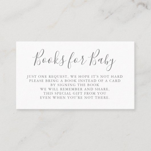 Buchanforderung | Einladung zur Babydusche (Vorderseite)