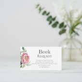 Buchanfrage | begleitkarte (Stehend Vorderseite)