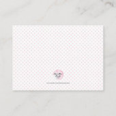 Buchanfrage | Einladungskarte für Babydusche (Rückseite)