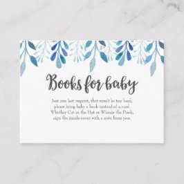 Buchanfrage | Einladungskarte für Babydusche