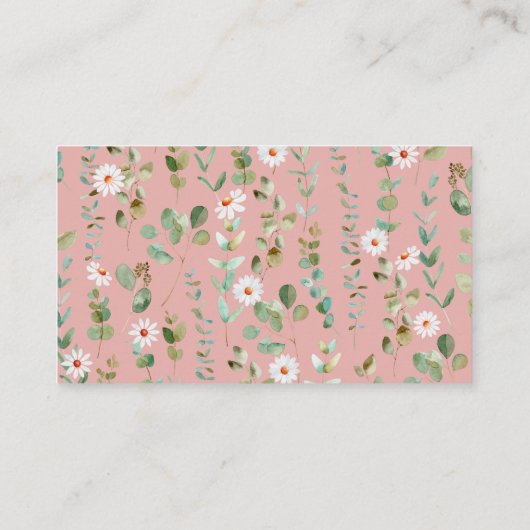 Buchanfrage Eucalyptus Baby Duschecke Begleitkarte (Rückseite)