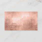 Buchanfrage für Baby Rose Gold Dusche Einladung (Rückseite)