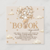 Buchanfrage für Bären Balloons Begleitkarte (Vorderseite)