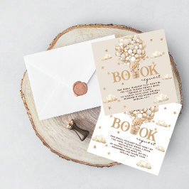 Buchanfrage für Bären Balloons Begleitkarte