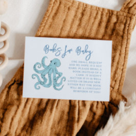 Buchanfrage für Blaue Tintenfische Begleitkarte