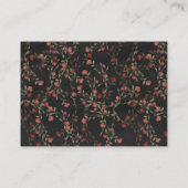 Buchanfrage für das bezauberte Forest Fairy Baby S Begleitkarte (Rückseite)