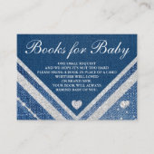 Buchanfrage für Denim und Diamanten Begleitkarte (Vorderseite)