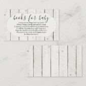 Buchanfrage für eine Einladung zur Kinderdusche -  (Vorne/Hinten)