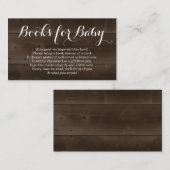 Buchanfrage für eine Einladung zur Kinderdusche -  (Vorne/Hinten)