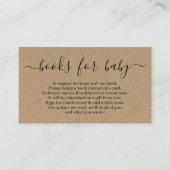 Buchanfrage für eine Einladung zur Kinderdusche -  (Vorderseite)