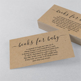 Buchanfrage für eine Einladung zur Kinderdusche -