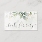 Buchanfrage für Eukalyptus Botanisches Gold Begleitkarte (Vorderseite)