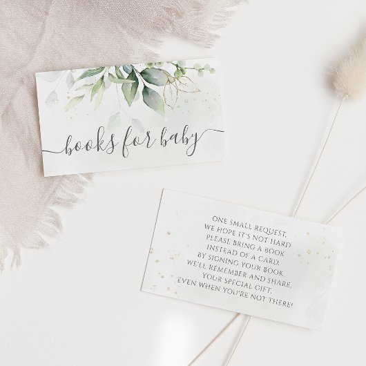 Buchanfrage für Eukalyptus Botanisches Gold Begleitkarte