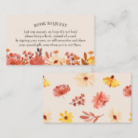 Buchanfrage für Herbst/Wildblume für Babynahrung