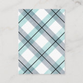 Buchanfrage für kleine Schnurrbart Begleitkarte (Rückseite)