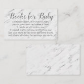 Buchanfrage für Niedliches Gedicht "Baby Shower" Begleitkarte (Vorne/Hinten)