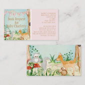 Buchanfrage für Wildhühner Visitenkarte (Vorne/Hinten)