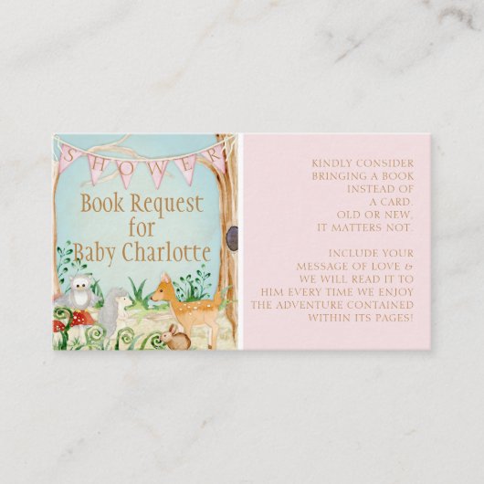 Buchanfrage für Wildhühner Visitenkarte (Vorderseite)