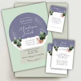 Buchanfrage für Winterschneeglobe Begleitkarte