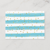 Buchanfrage Pumpkins Minze Green Gold Begleitkarte (Rückseite)