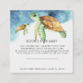 Buchanfrage | Sea Turtle Baby Shooting Insert (Vorderseite)