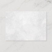 Buchanfrage | Stork Delivery Baby Dusche Begleitkarte (Rückseite)