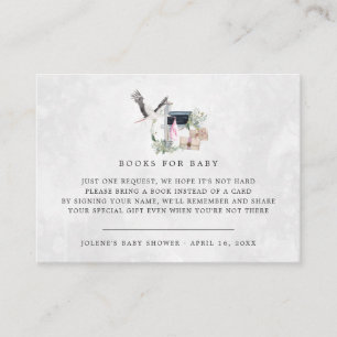 Buchanfrage   Stork Delivery Baby Dusche Begleitkarte