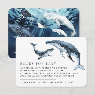 Buchanfrage   Unter der Sea Ocean Baby Shower Begleitkarte