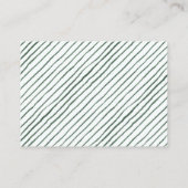 Buchanfrage | Winter Friends Babydusche Begleitkarte (Rückseite)