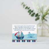 Buchanfragen für Nautische Piraten Begleitkarte (Stehend Vorderseite)