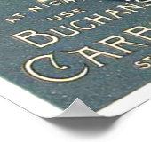 Buchan's Carbolic Soap Poster (Ecke)