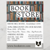 Buchanzeige, Buchspeicherwerbung Flyer (Vorne)