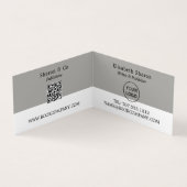 Buchanzeige, Herausgeber, Buchsignierung des Autor Visitenkarten (Innenseite)