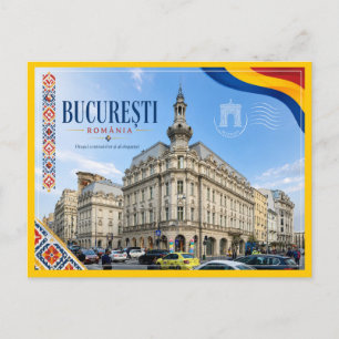 Bucharest Grand Hotel Continental Postkarte